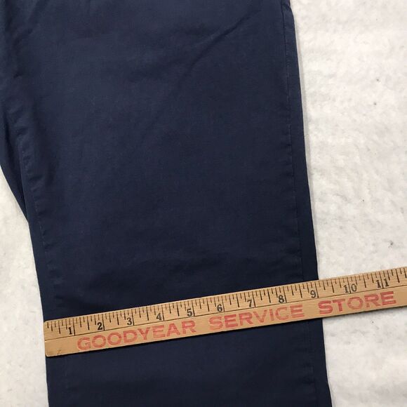 VINEYARD VINES Pant Men 32x32 Navy Blue On The Go OTG Golf Chino Stretch - Picture 8 of 16
